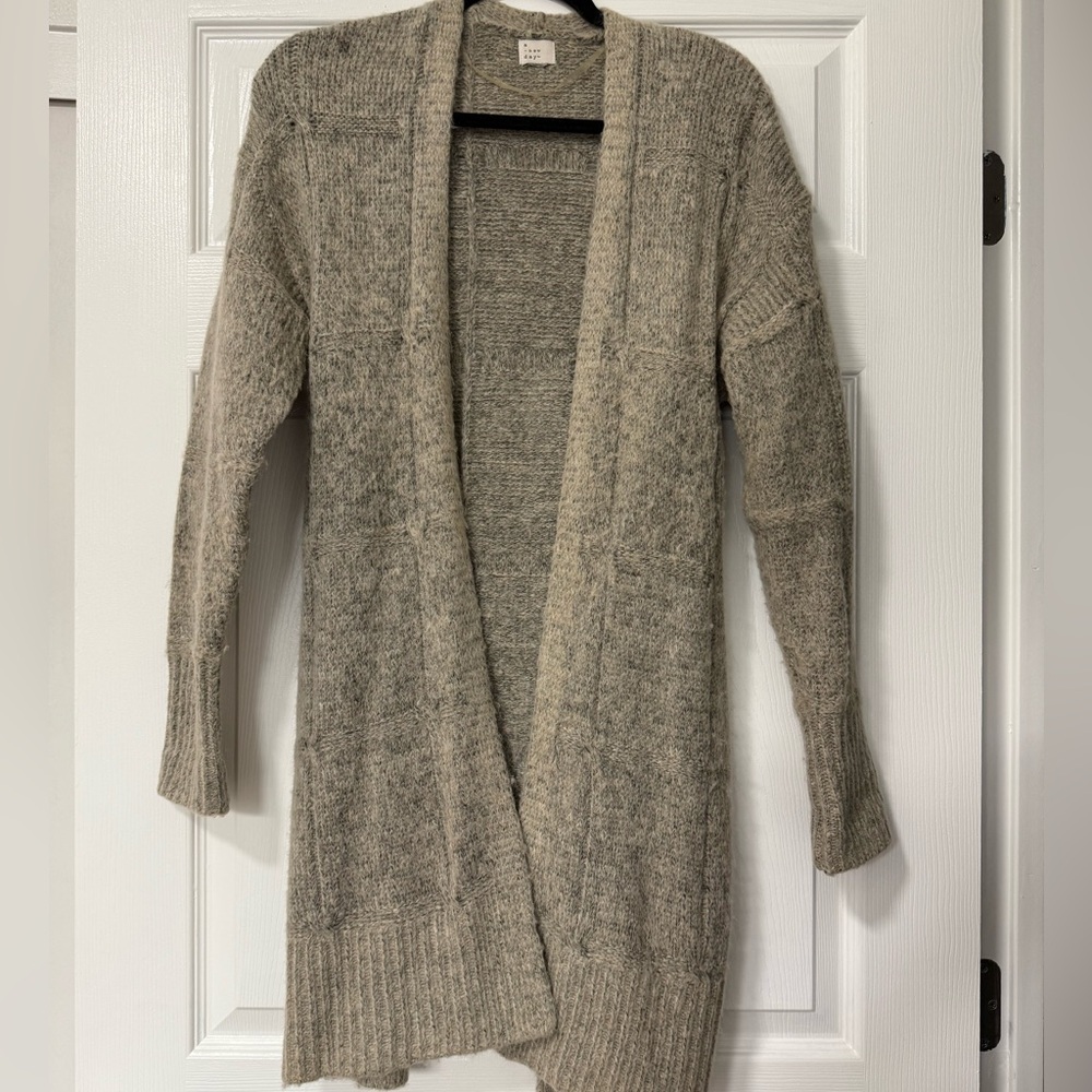a new day Taupe Knit Cardigan
